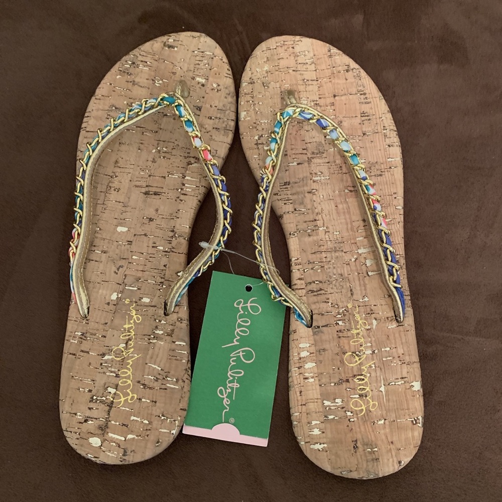 Lilly Pulitzer Flip Flops